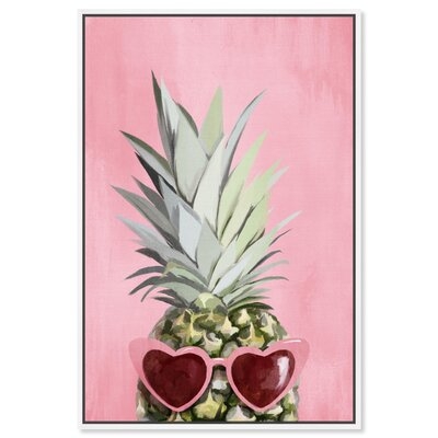 Food And Cuisine 'Sweet Pineapple' Fruits By Oliver Gal Wall Art Print - Image 0
