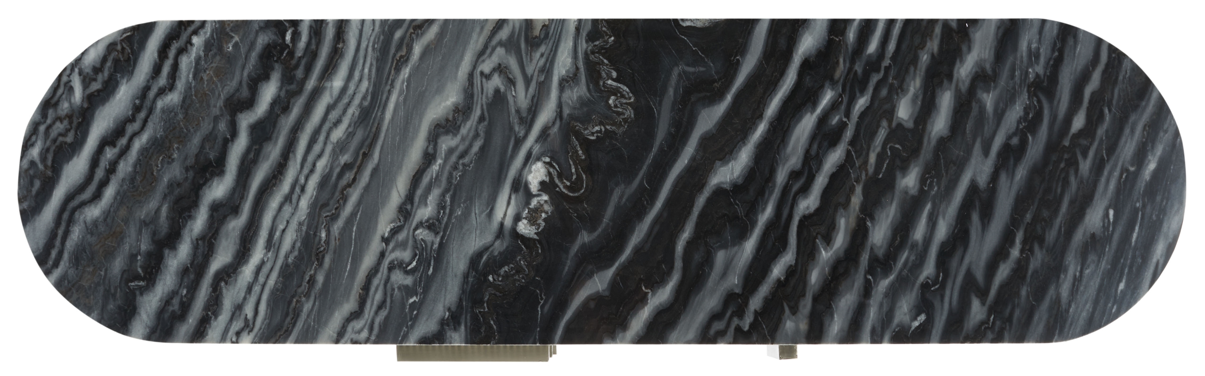 Everlyse Marble Top Sideboard - Silver - Image 6