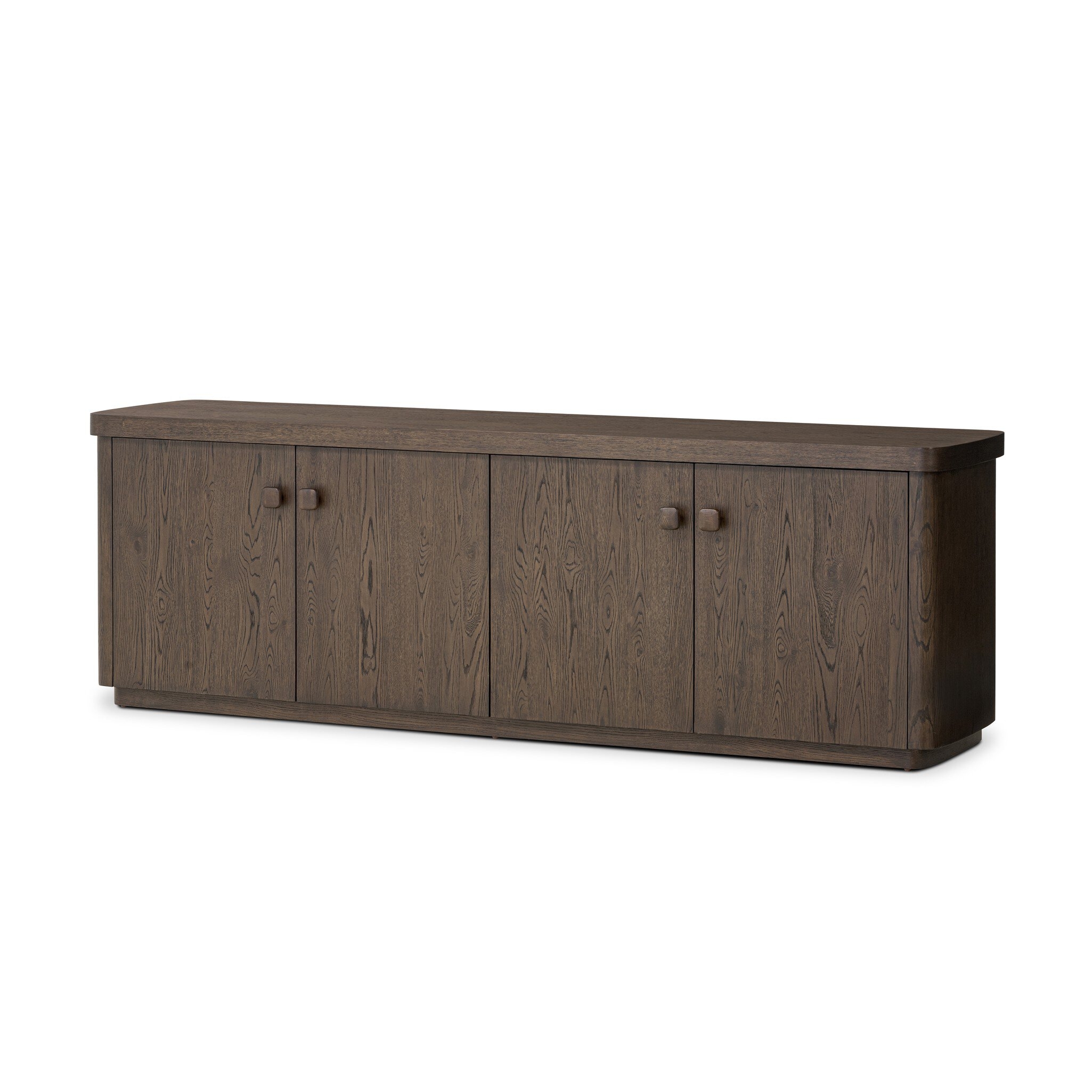 Valen Sideboard - Rustic Brown Oak Veneer - Image 1