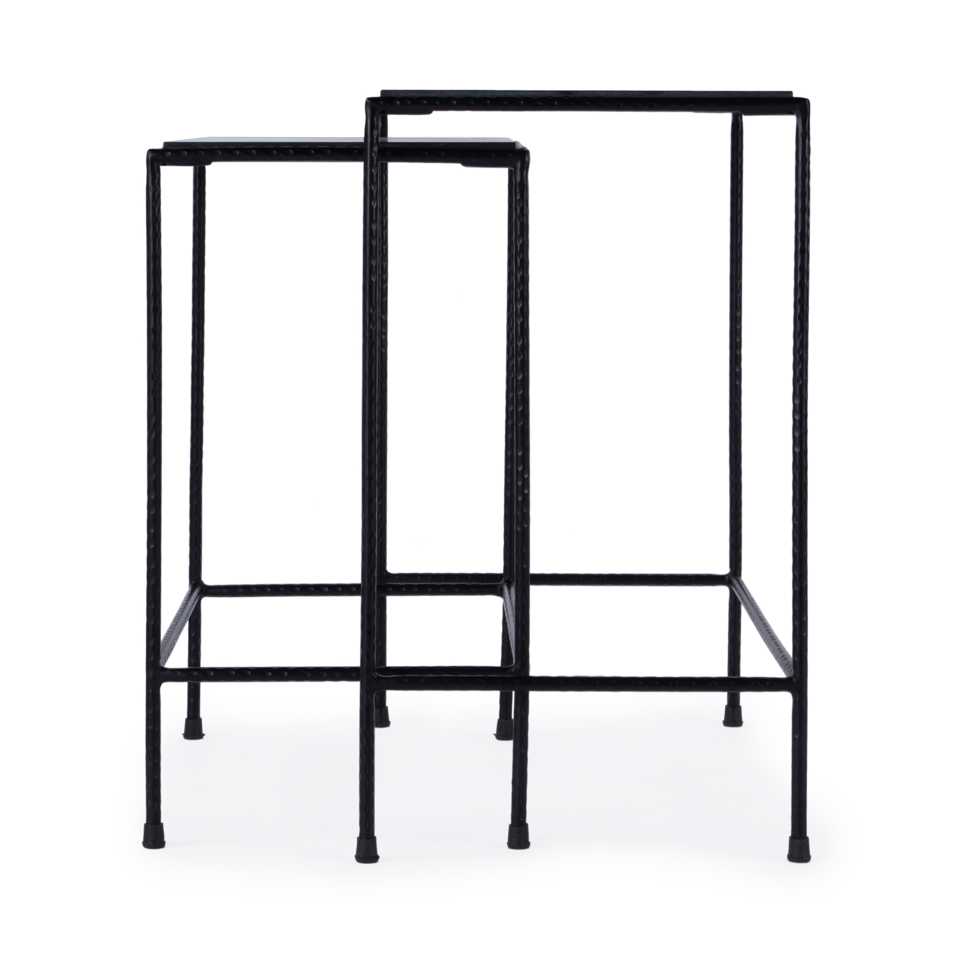 Carrera Metal Outdoor Finish Nesting Side Tables - Image 1