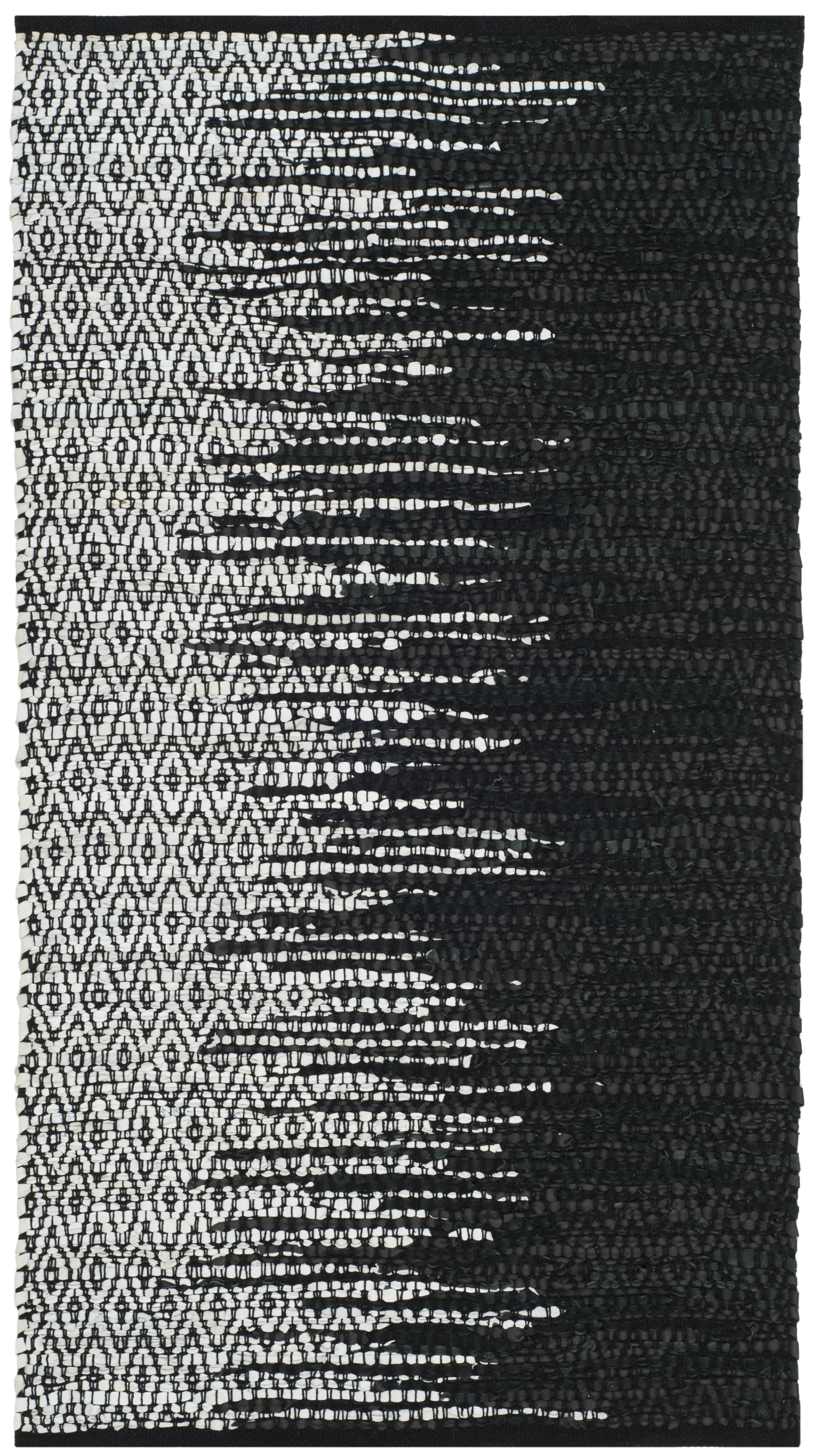 Arlo Home Hand Woven Area Rug, VTL388C, Light Grey/Black,  2' 3" X 4' - Image 0