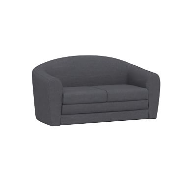 Bristol Sleeper Sofa, Enzyme Washed Canvas Dark Gray - Image 0