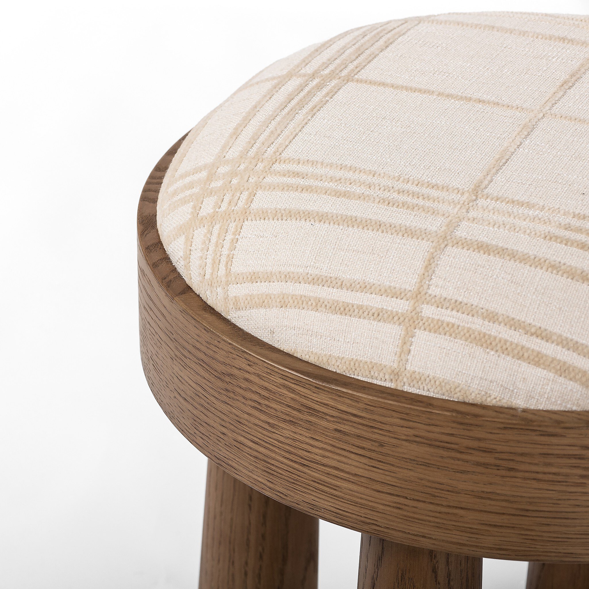 Louise Accent Stool - Sheffield Ivory - Image 6