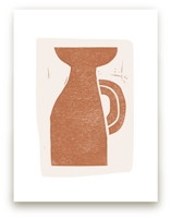 Linocut: Vessel Study III Limited Edition Fine Art Print 2 - Image 0