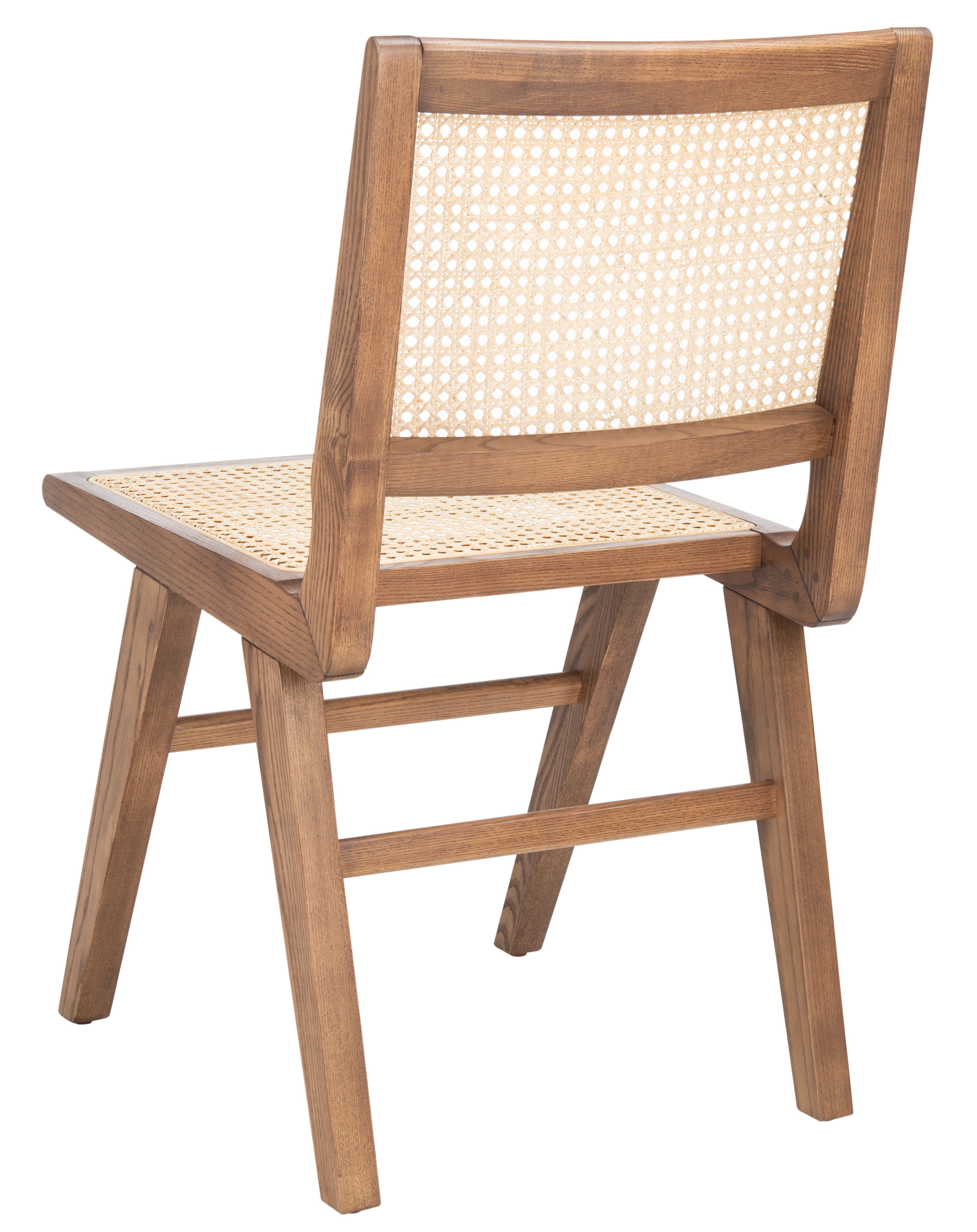 Hattie French Cane Dining Chair - Walnut/Natural - Image 6