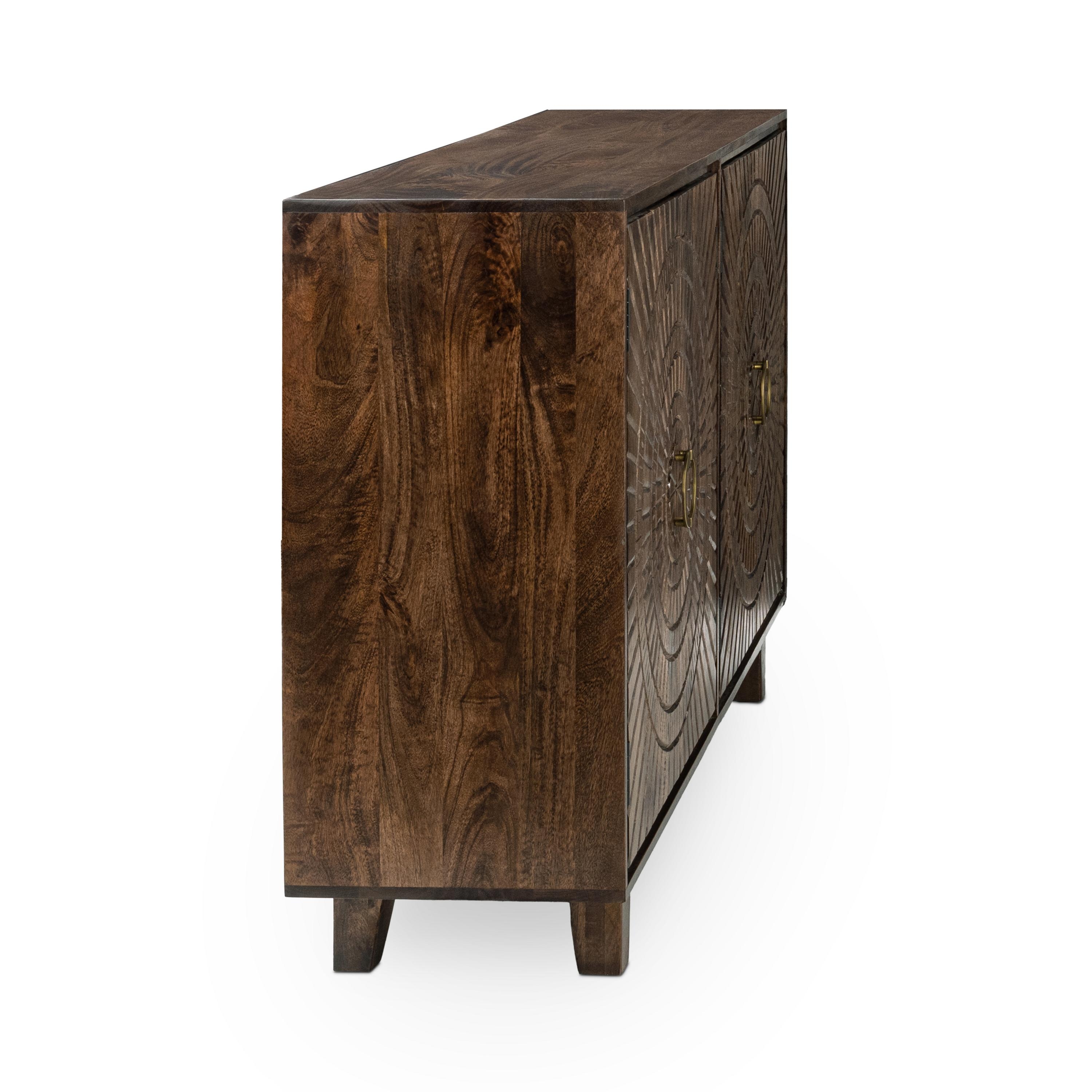 Vivienne 4Dr Buffet Brown - Image 3