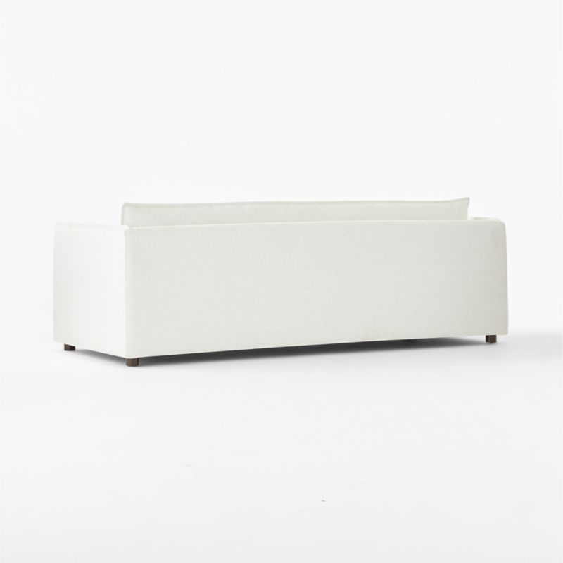 Corroy 92.75" White Performance Fabric Sofa - Image 4