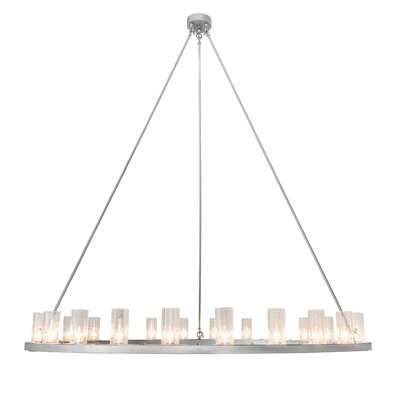 72" Wide Loxley 24 LT Chandelier - Image 0