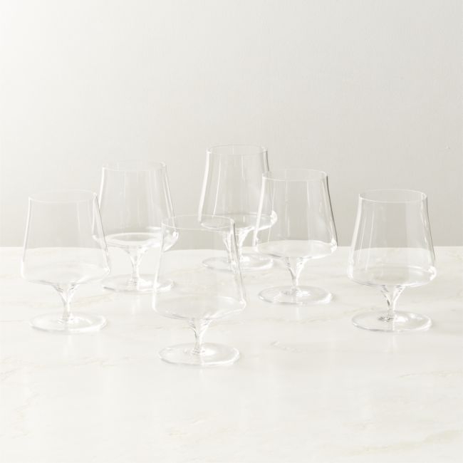 Estera Clear Brandy Snifter Glasses Set of 6 - Image 0