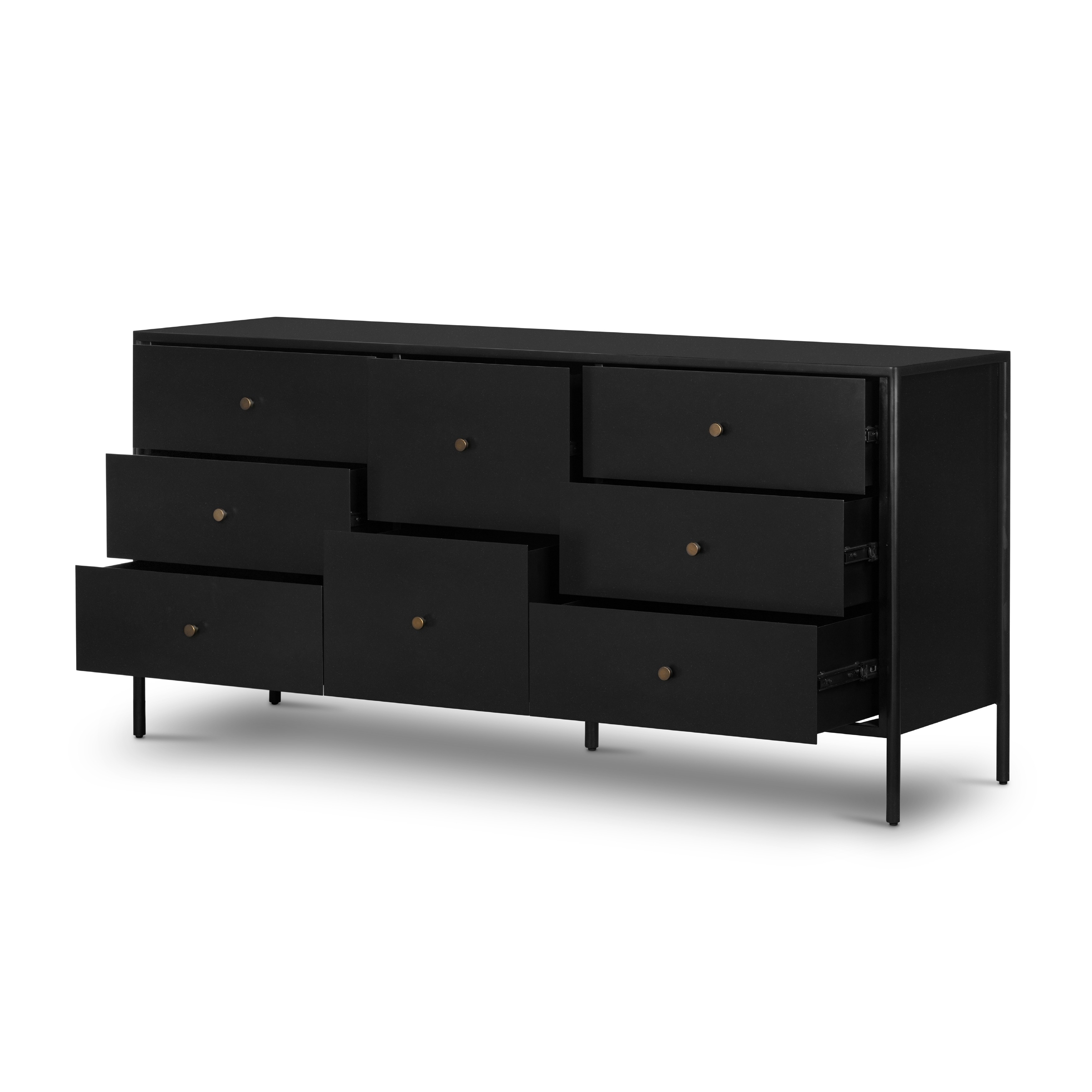 Soto 8 Drawer Dresser-Black - Image 4