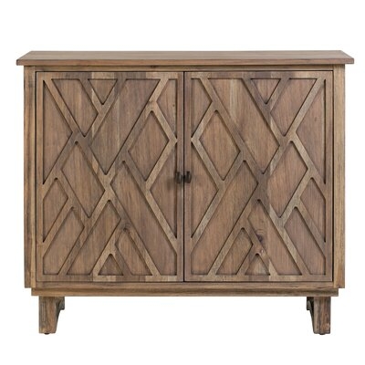 Westling Chippendale Fretwork 2 Door Accent Cabinet - Image 0