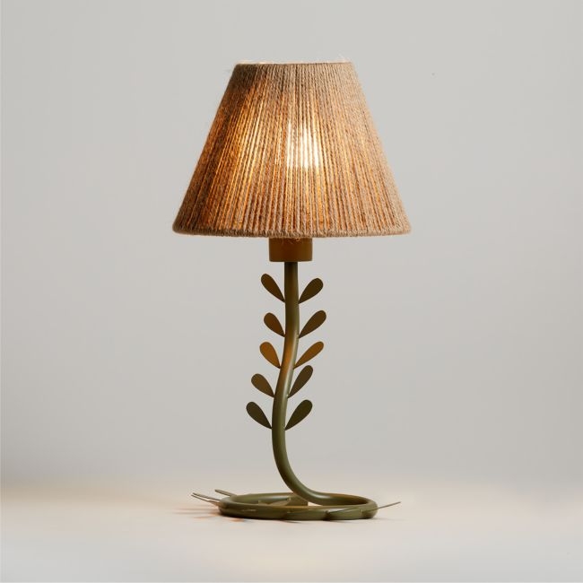 Laurel Green Vine Kids Table Lamp by Jeremiah Brent - Image 0