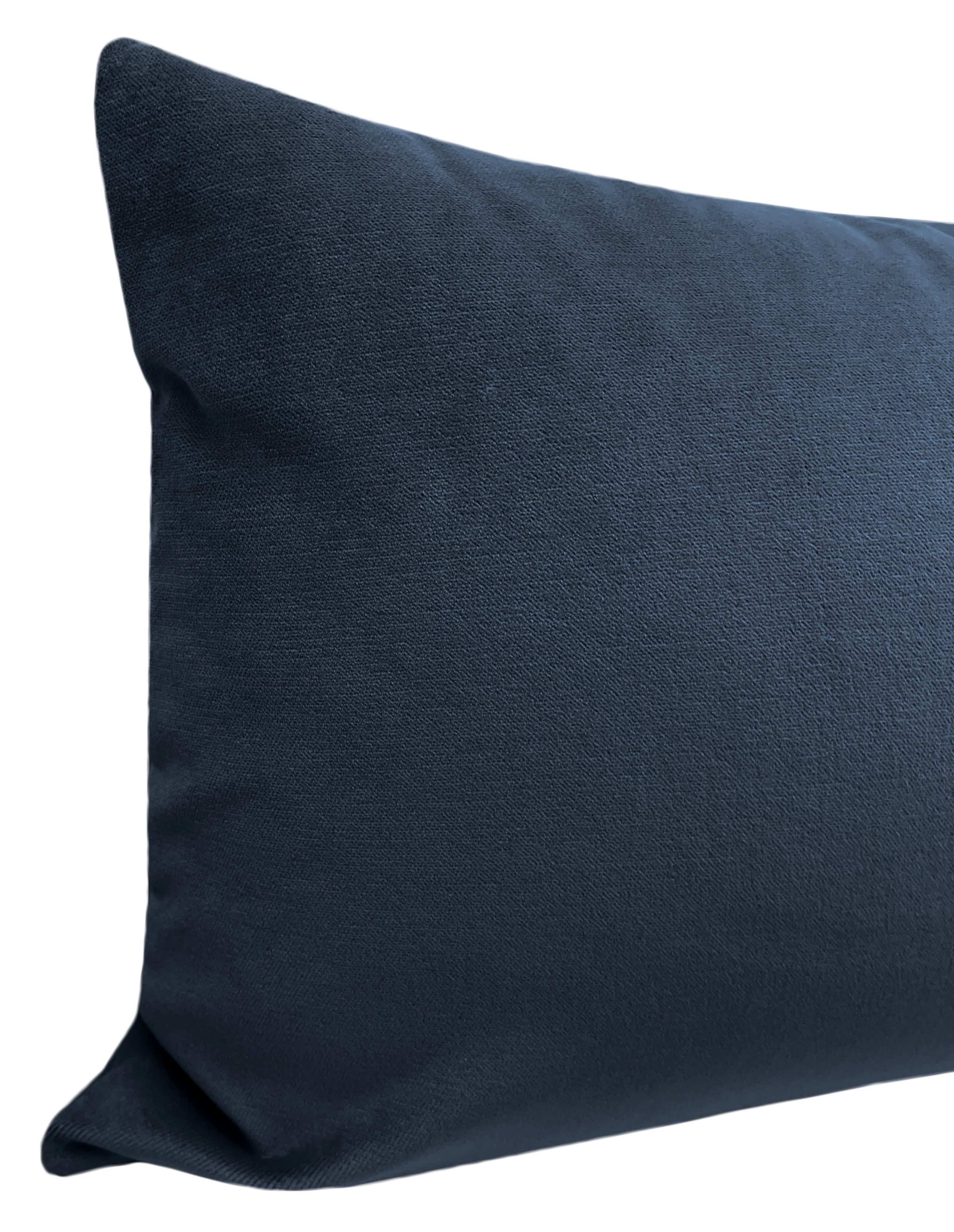 THE XL LUMBAR :: SOCIETY VELVET // PRUSSIAN BLUE - BY THE YARD - Image 3