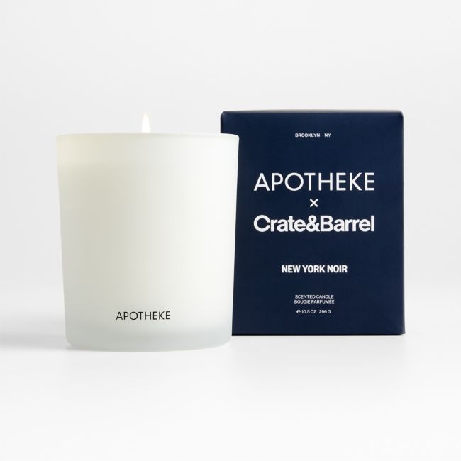 Apotheke New York Noir 1-Wick Scented Candle - Image 0
