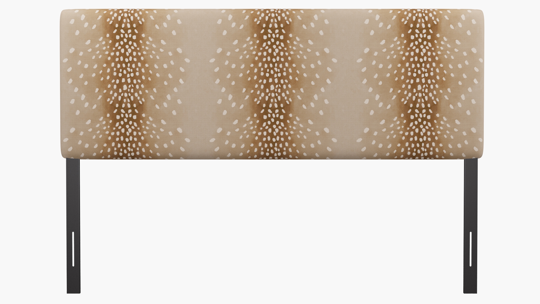 Square Back Headboard, Fawn, King - Image 1