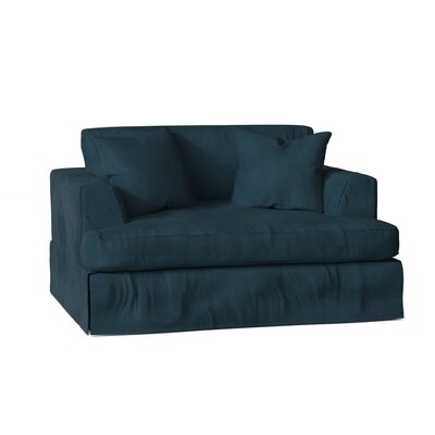 Carly Slipcovered Armchair - Image 0