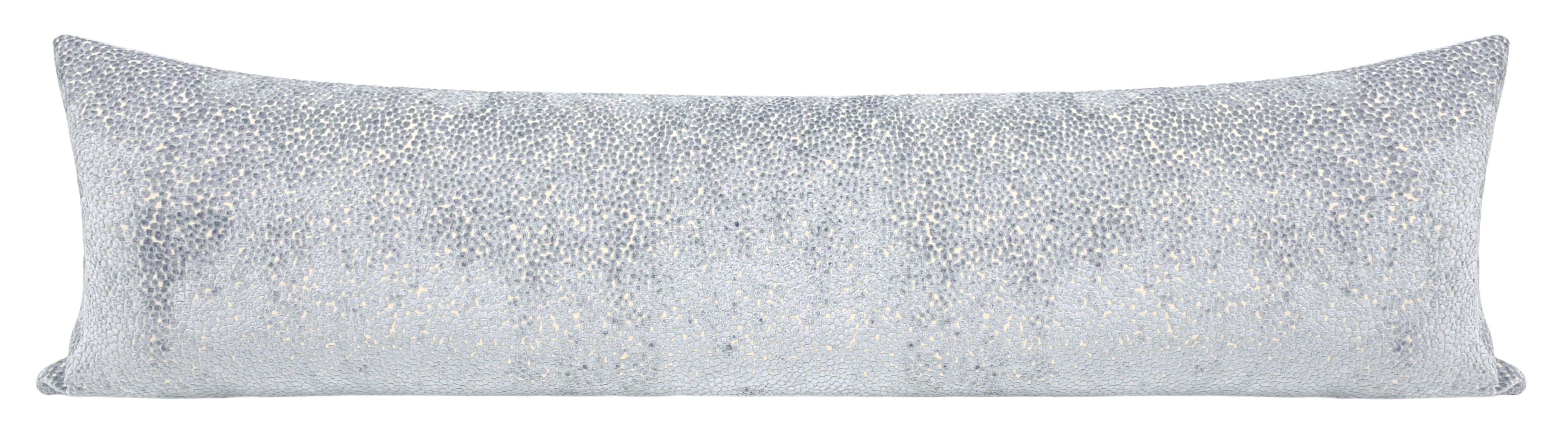 THE XL LUMBAR :: COSMO CUT VELVET // DELFT - 14" X 48" - Image 1