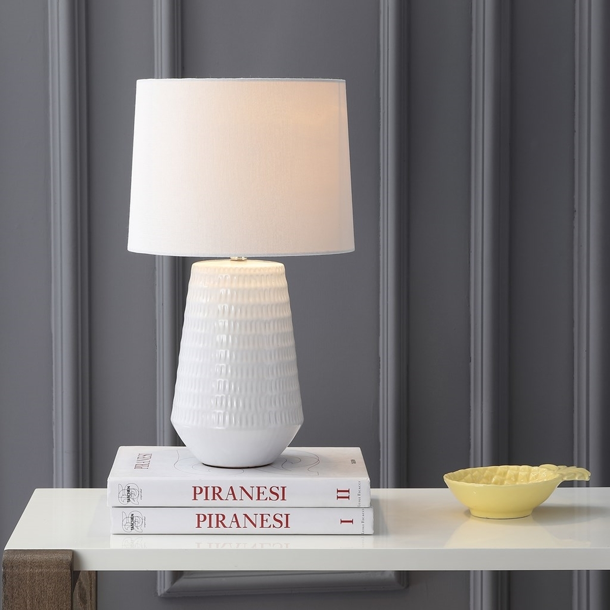 Stark Table Lamp - White - Arlo Home - Image 3