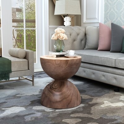 Dotta Hourglass-Shaped End Table - Image 0