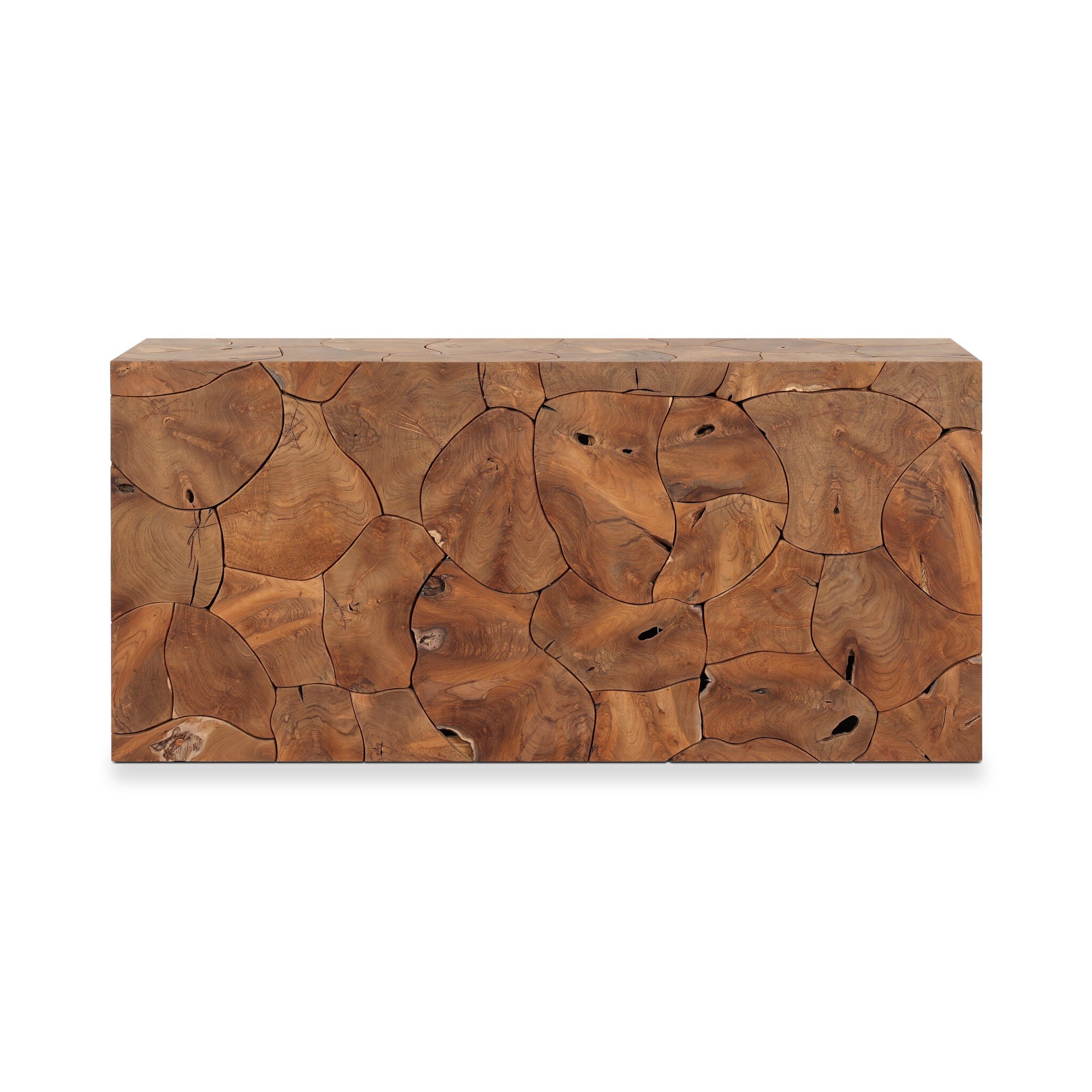 Tomlin Outdoor Console Table - Teak Root - Image 0