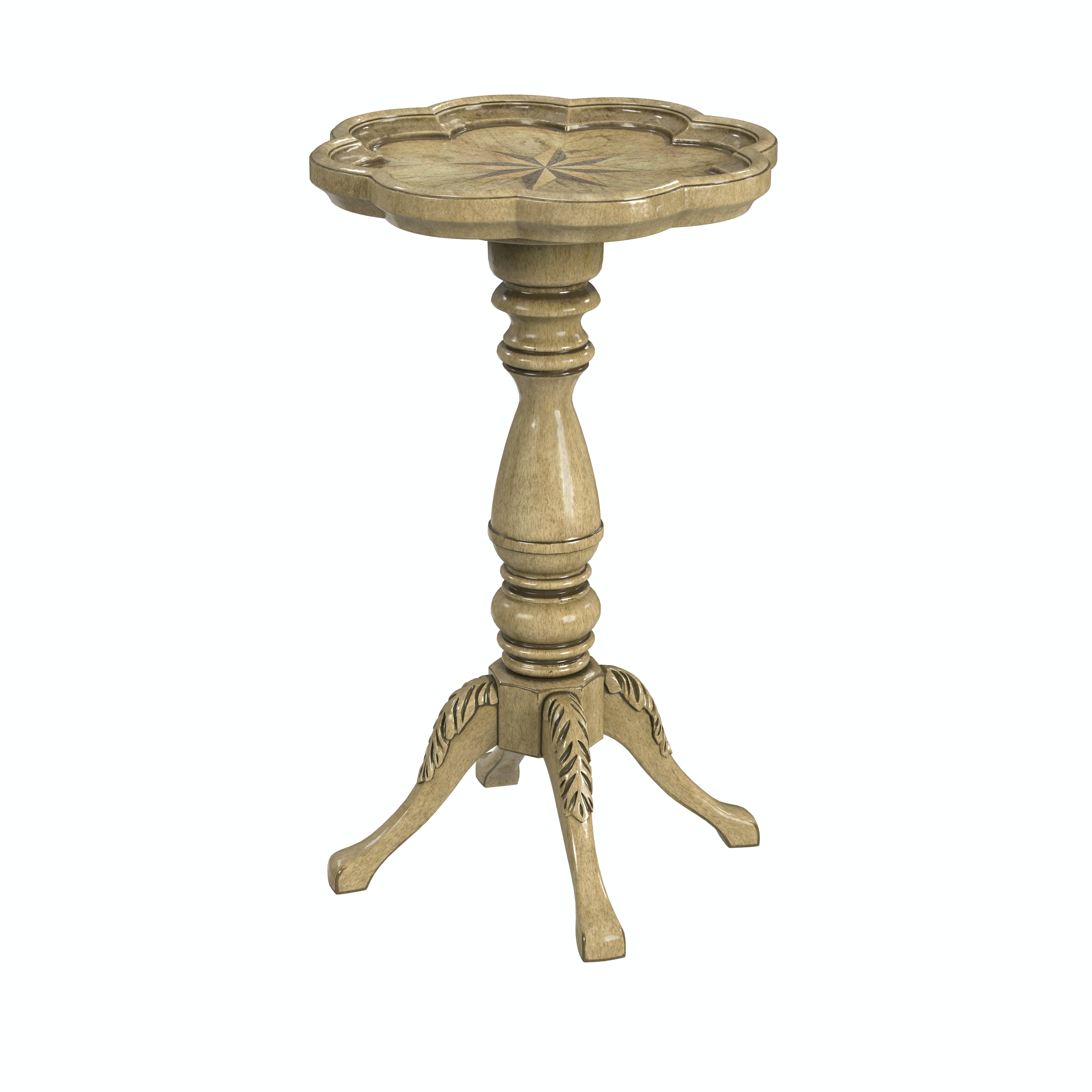 Whitman Antique Beige Side Table - Image 0