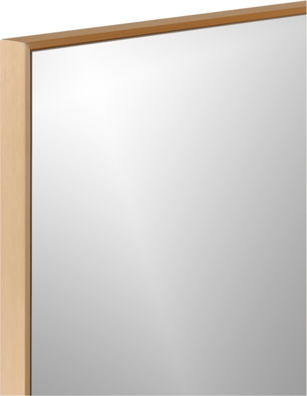Infinity Standing Brass Floor Length Mirror 16"x69" - Image 3