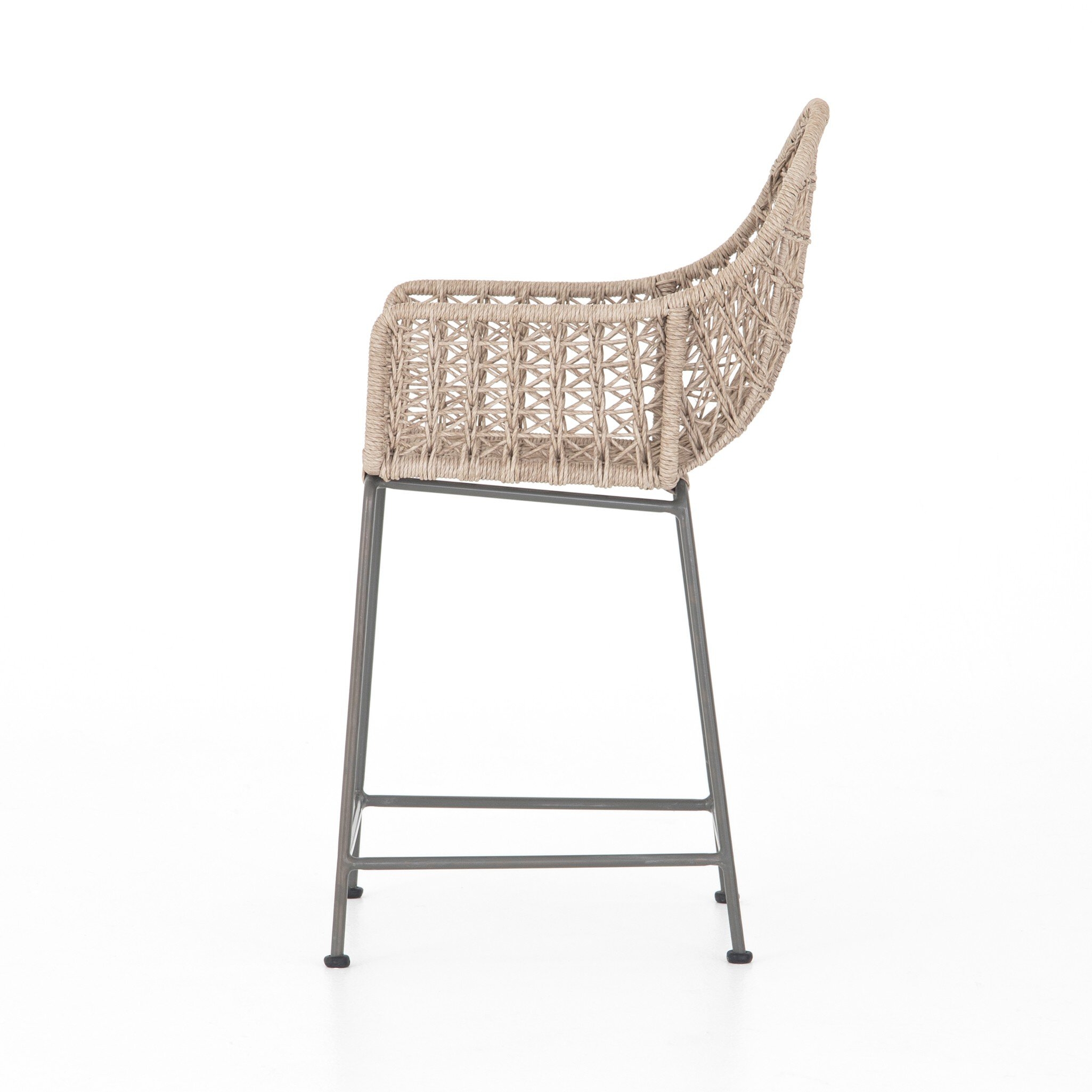 Bandera Outdoor Bar + Counter Stool - Grey Bronze - Image 3