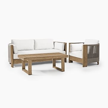 Porto Lounge Chair, Driftwood - Image 3