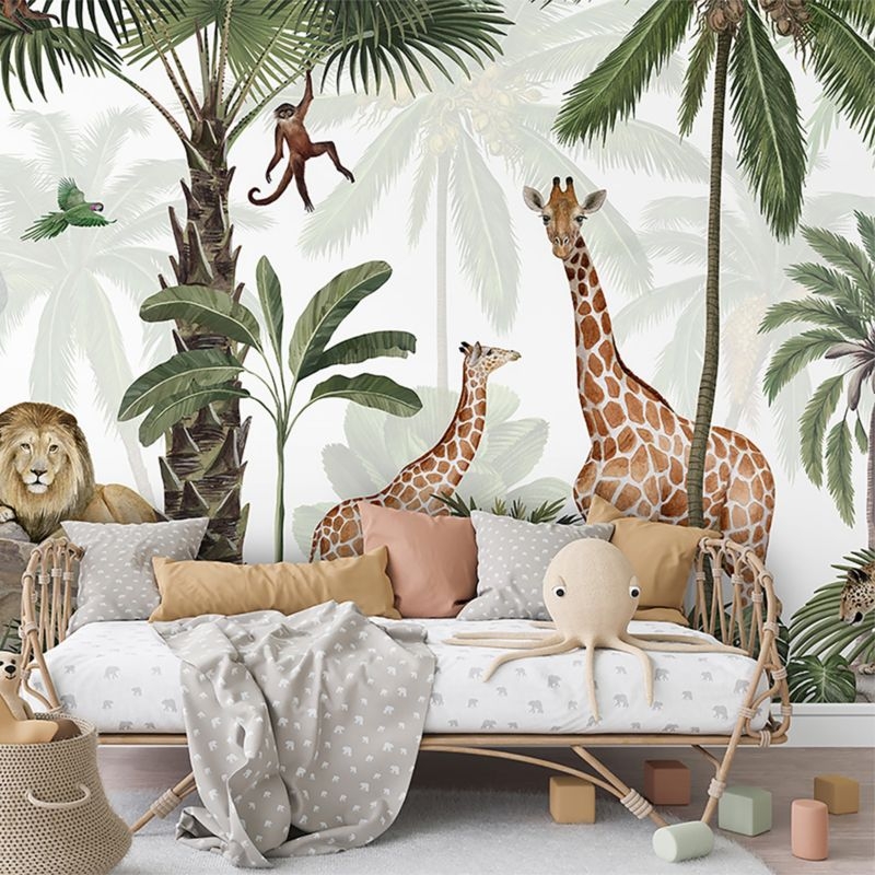 Tempaper Jungle Party Peel & Stick Wall Mural - Image 3