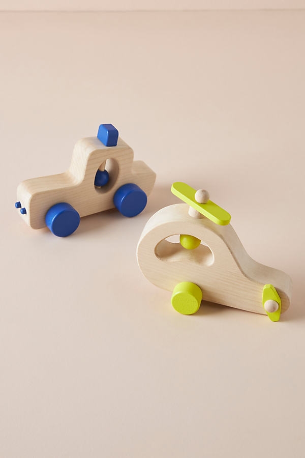 Wooden Vehicle Toy By Anthropologie in Green - Image 0