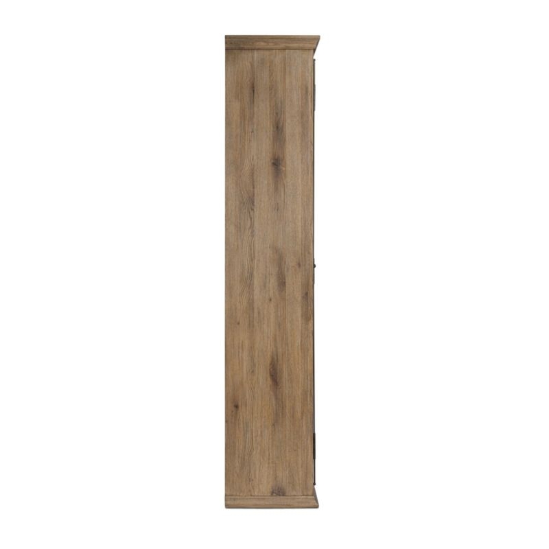 Amos 55" Weathered Oak Storage Cabinet - Image 10