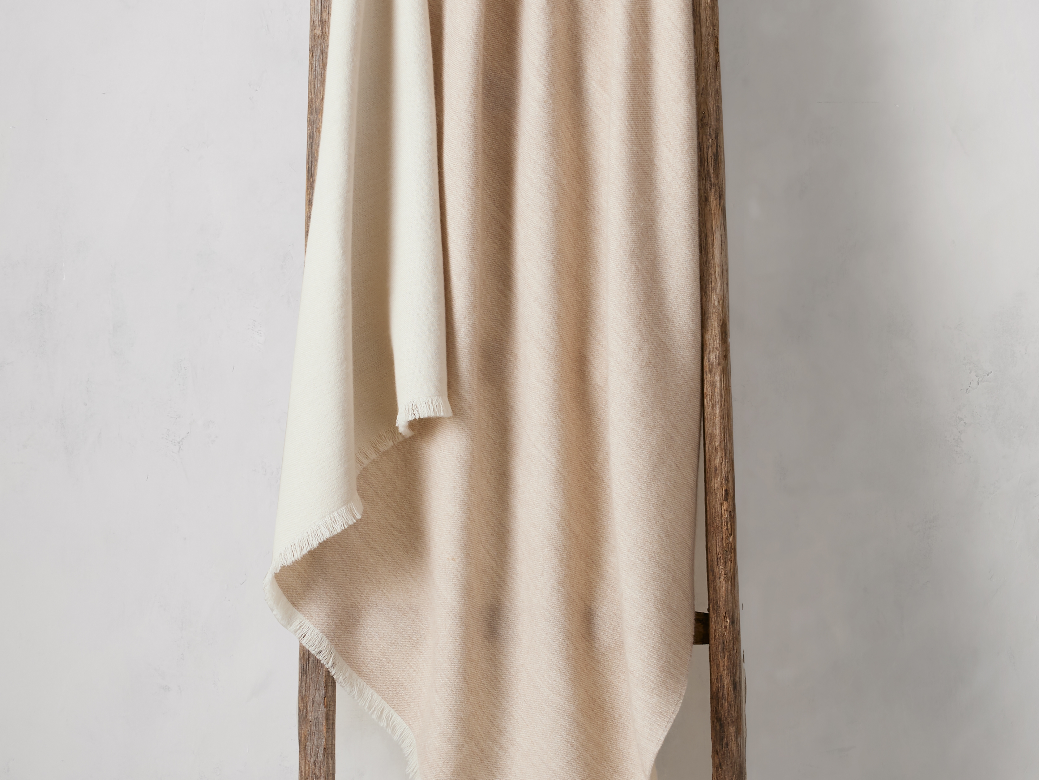 Baby Throw Alpaca in Brown  Oat - Image 0