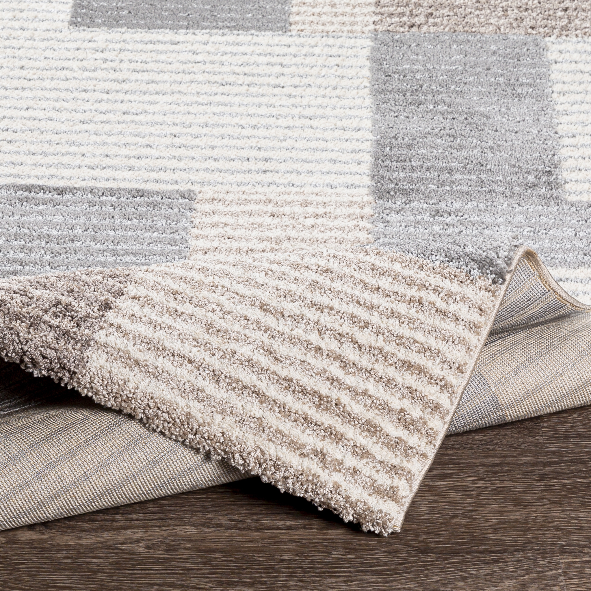 Cielo Gray Indoor 8'10" x 12' Machine Woven Rug - Image 3