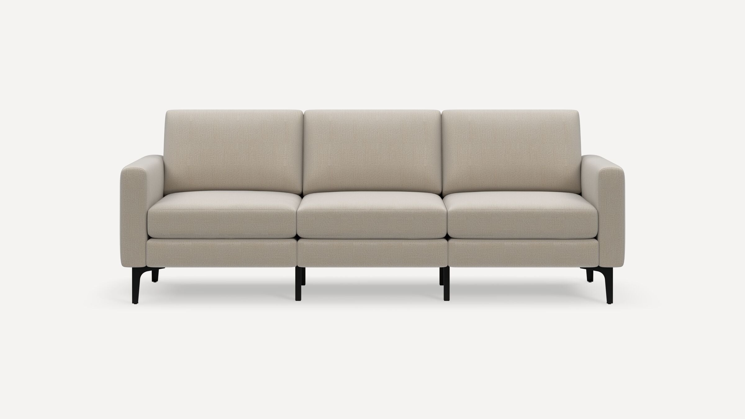 Nomad Sofa - Georgia Clay - Performance Chenille / Black - Metal / Block - Image 0