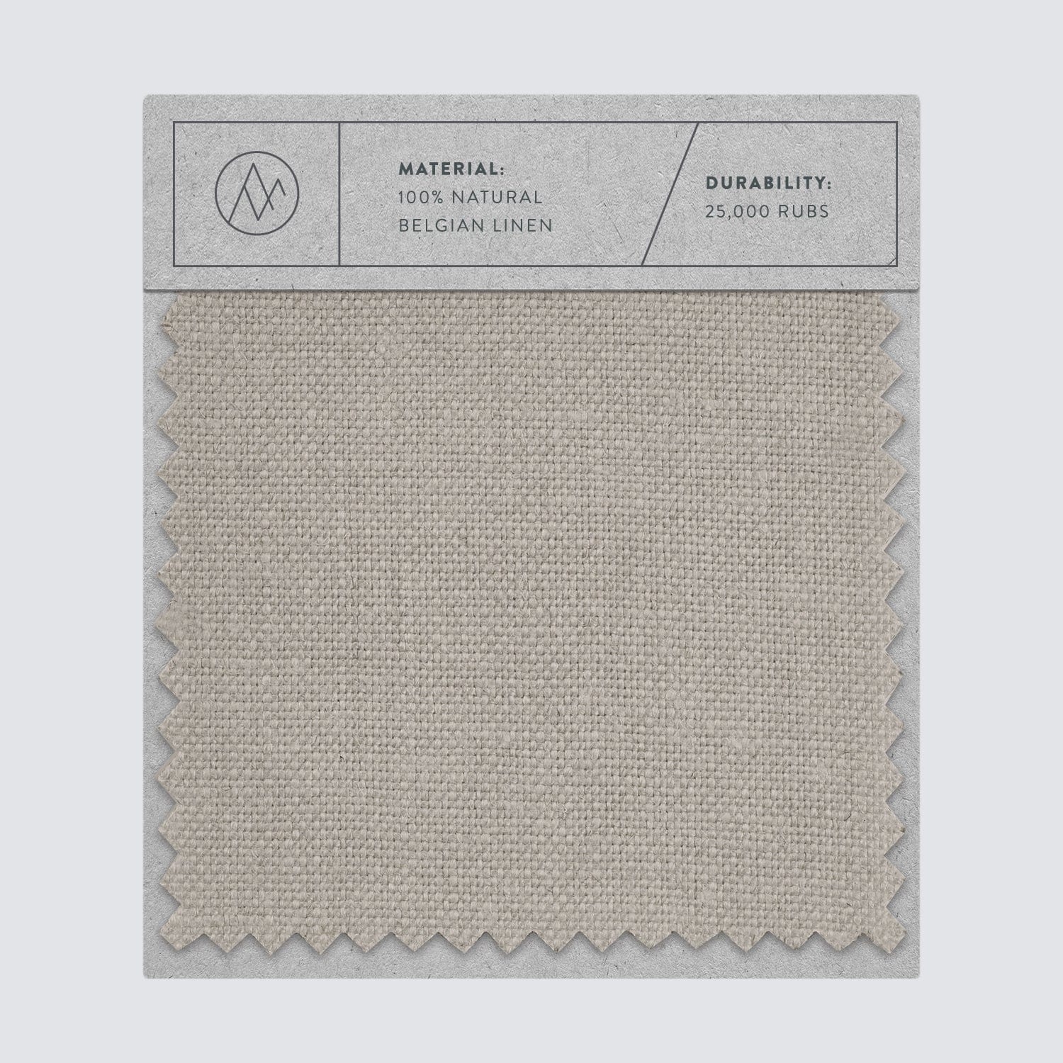 The Citizenry All-Natural Linen Upholstery Swatches | Cloud - Image 4