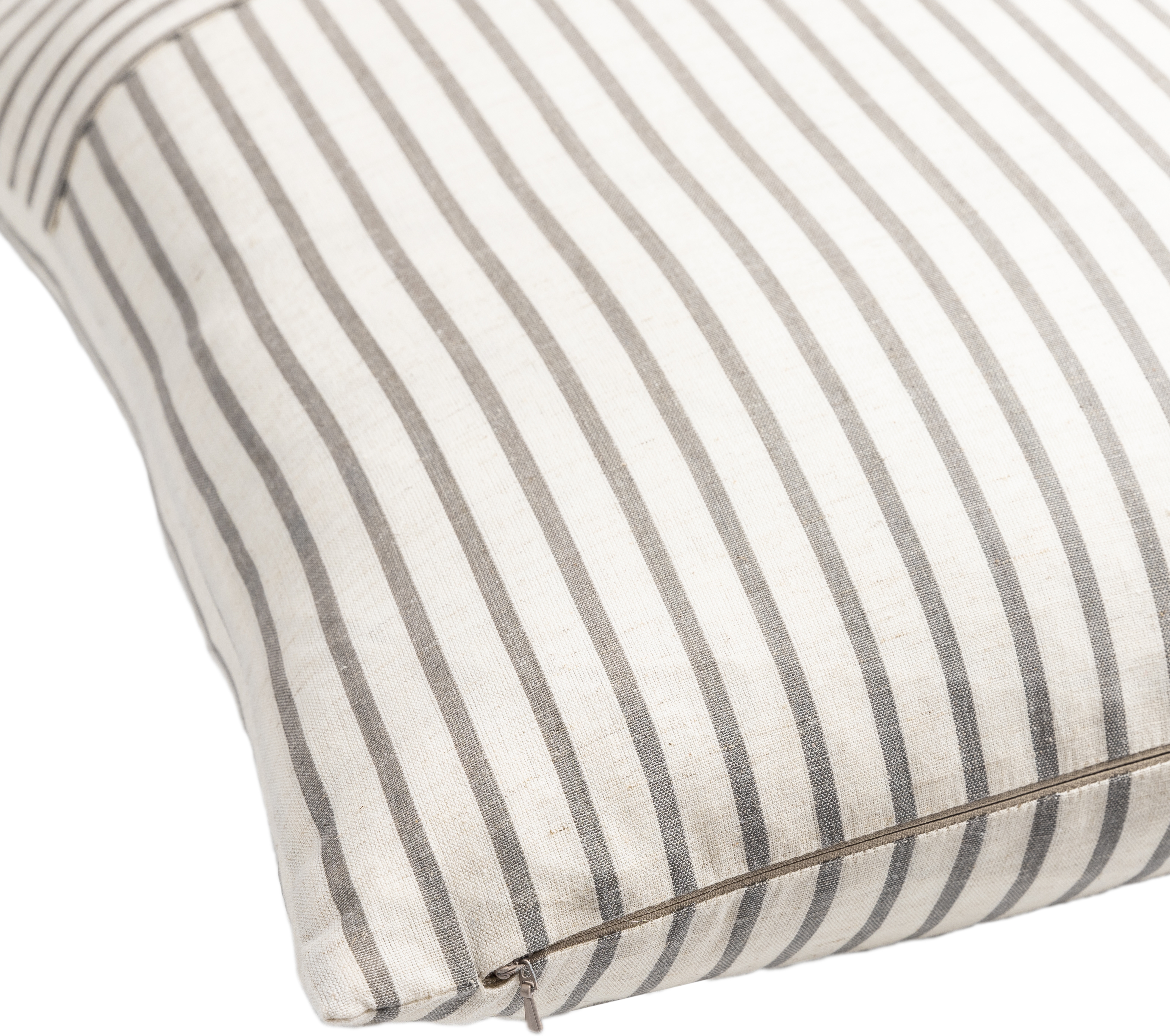 Penelope Stripe Throw Pillow, 20" x 20", with poly insert - Image 1