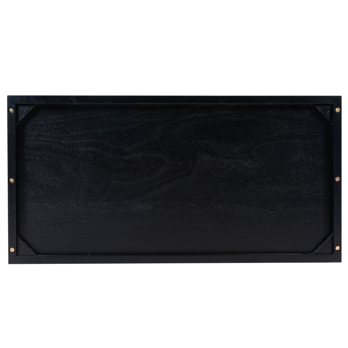 Roades Glass Cabinet Bookcase - Black - Image 5