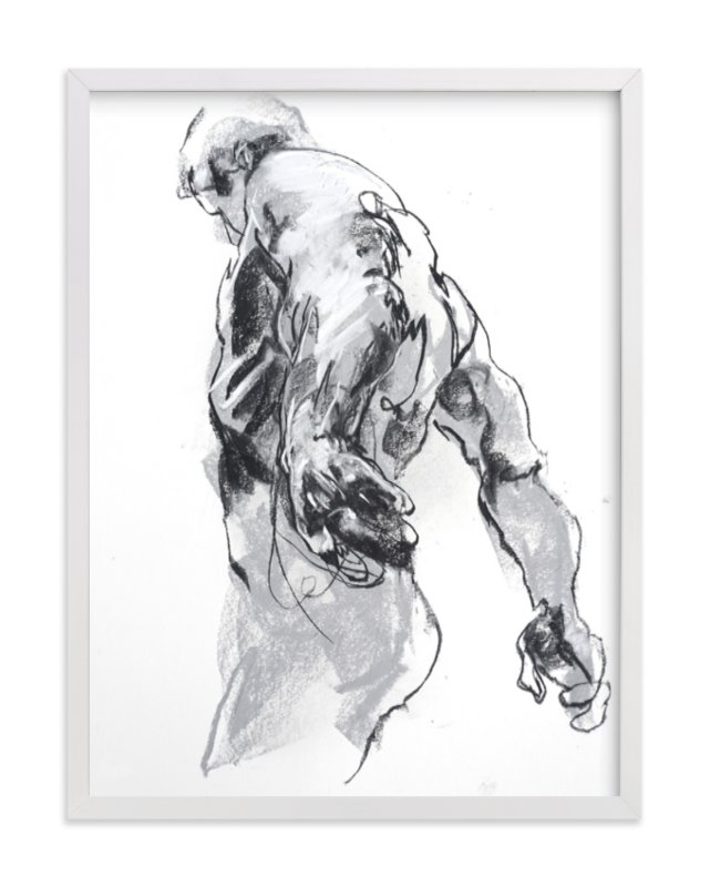 Drawing 369 - Standing Man Limited Edition Fine Art Print 1 - Image 0