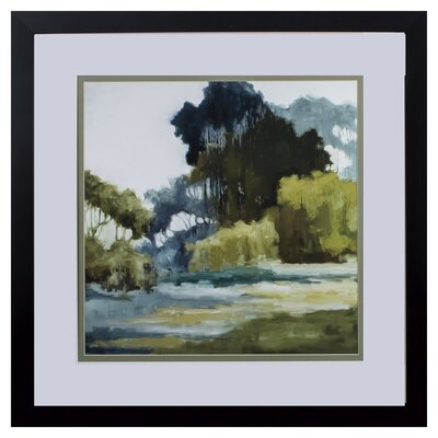 Set Of Two Bean Fields And Tall Trees Framed Art - Image 0