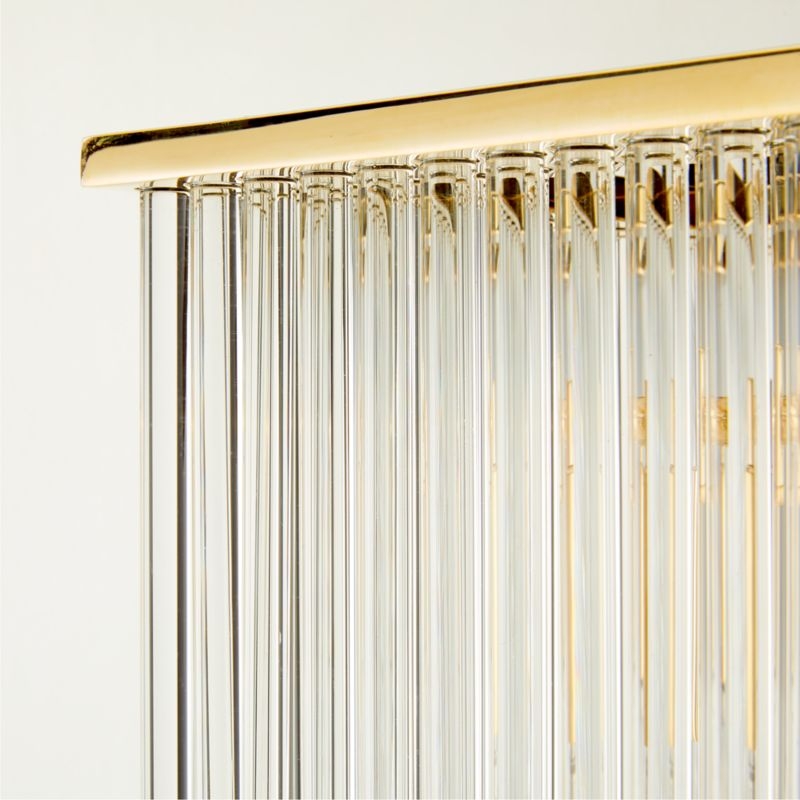 Stellar 2-Tier Square Glass Pendant Light - Image 3