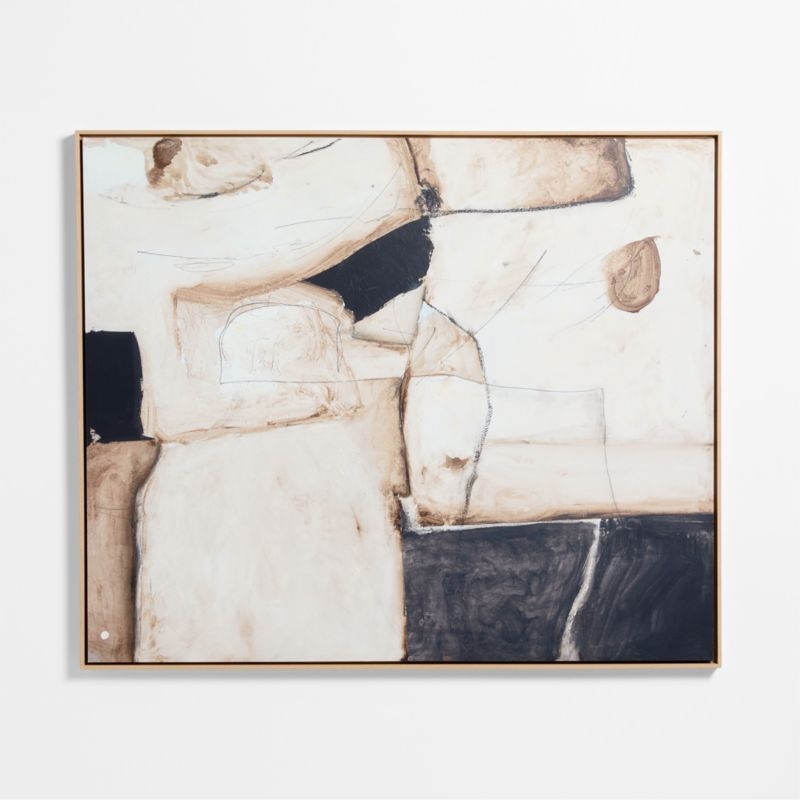 "Mineral" by Joe Turner 51.75"x61.75" Framed Wall Art Print - Image 4