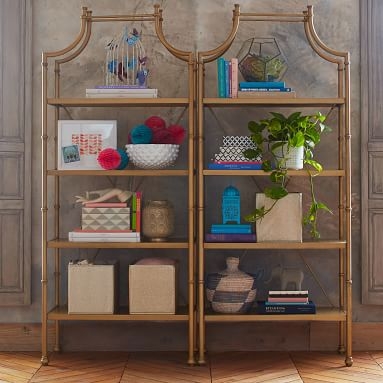 Maison Bookshelf, Gold - Image 2
