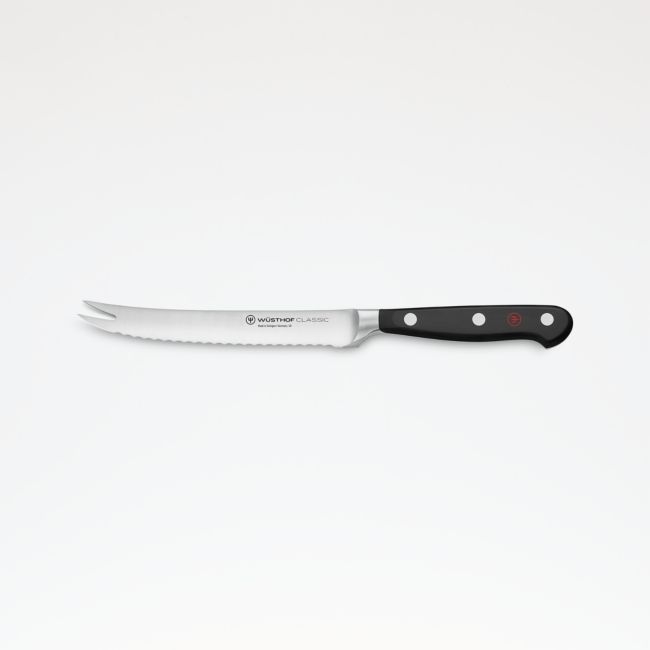 Wusthof ® Classic Black 5" Tomato Knife - Image 0