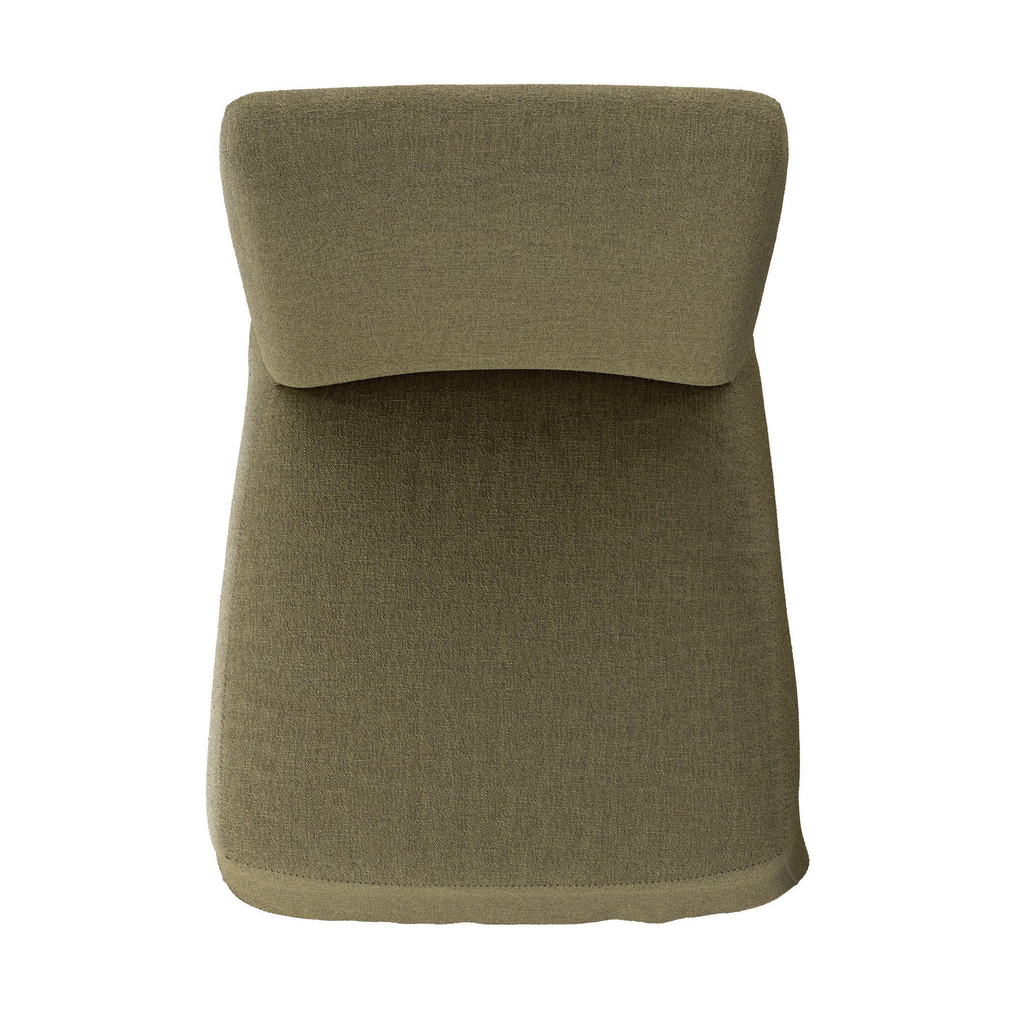 Vista Slipcovered Dining Chair - Broadway Olive - Image 7