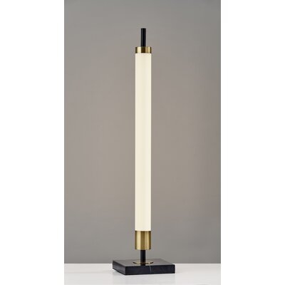 Nunez 30" Black/Antique Brass Table Lamp - Image 0