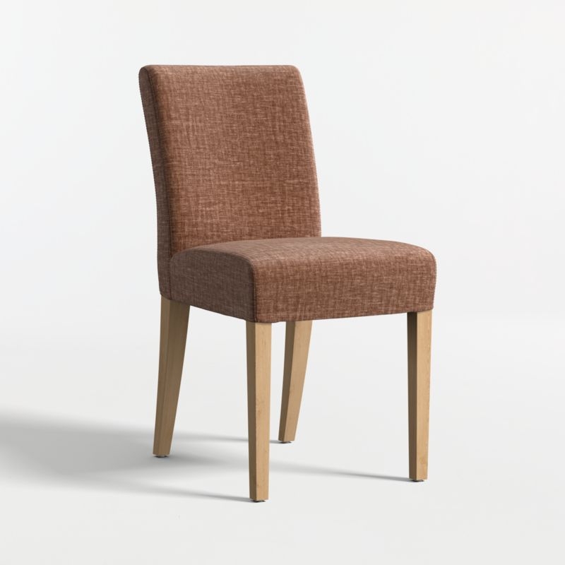Lowe Doux Sienna Upholstered Dining Chair with Natural Wood Legs - Image 3