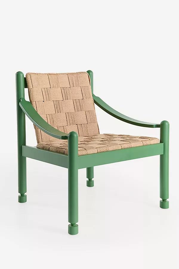 Hollis Woven Rattan Accent Chair - Image 0