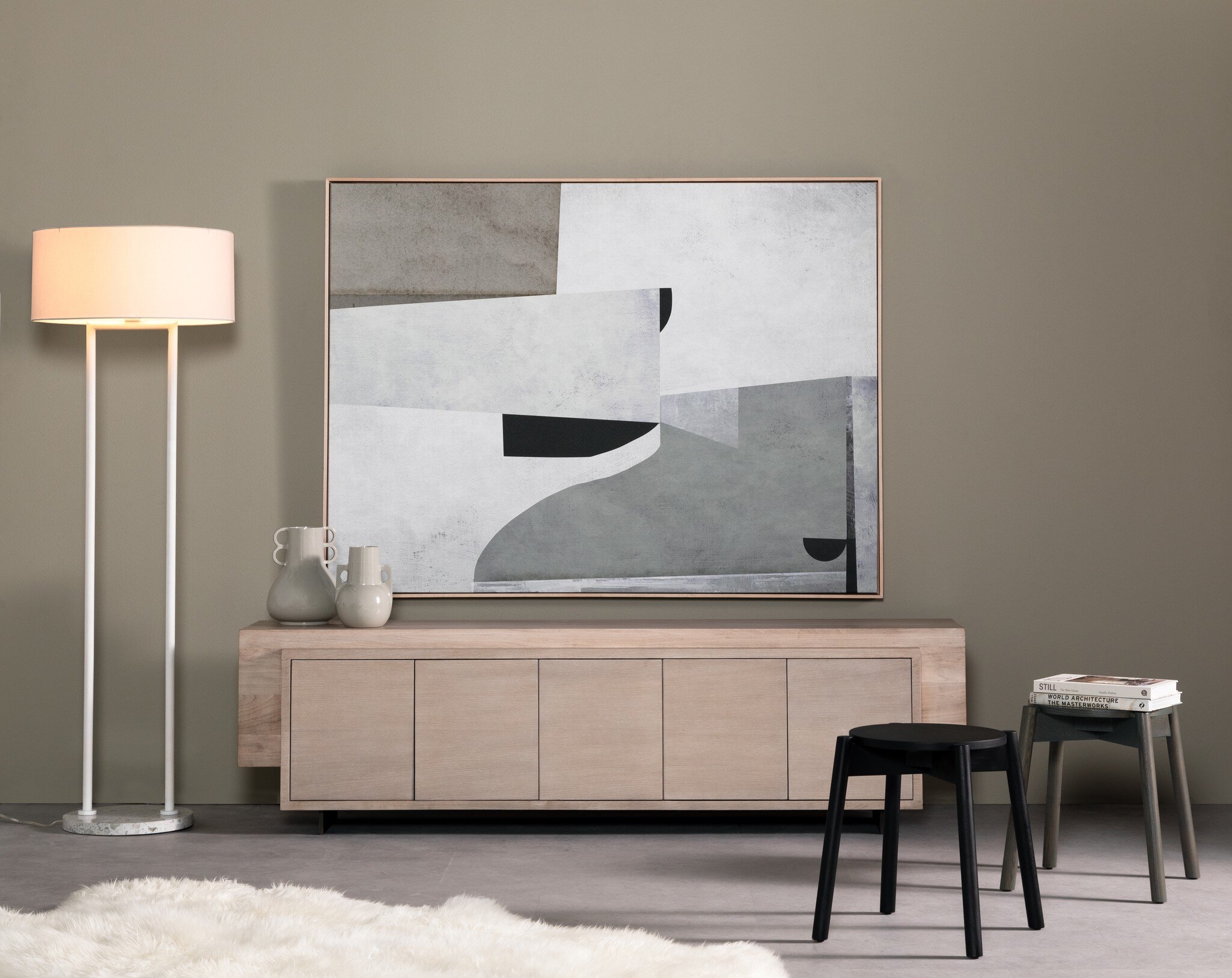 Primerose Vases-Set Of 2 - Light Grey - Image 4