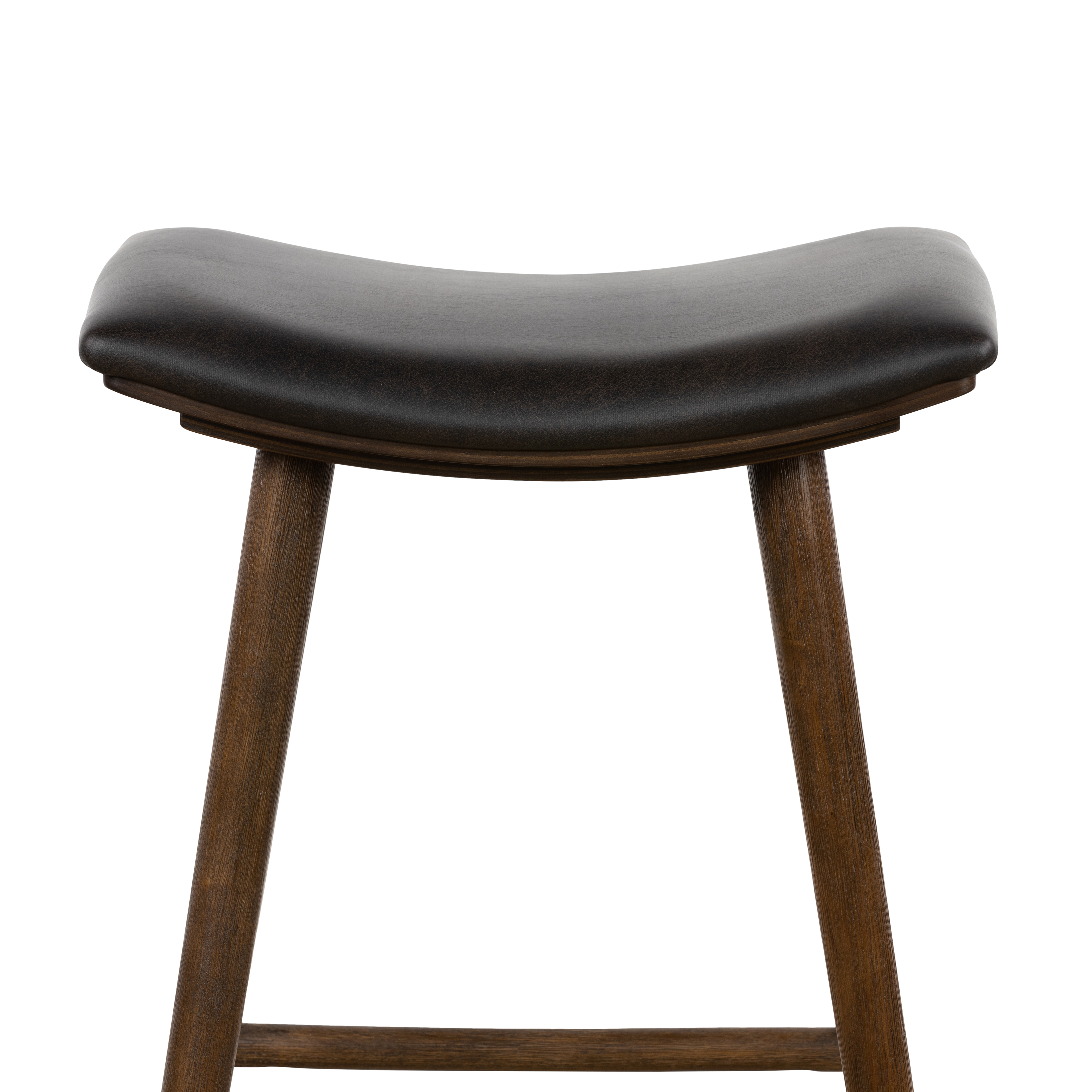 Union Bar + Counter Stool - Distressed Black - Image 1