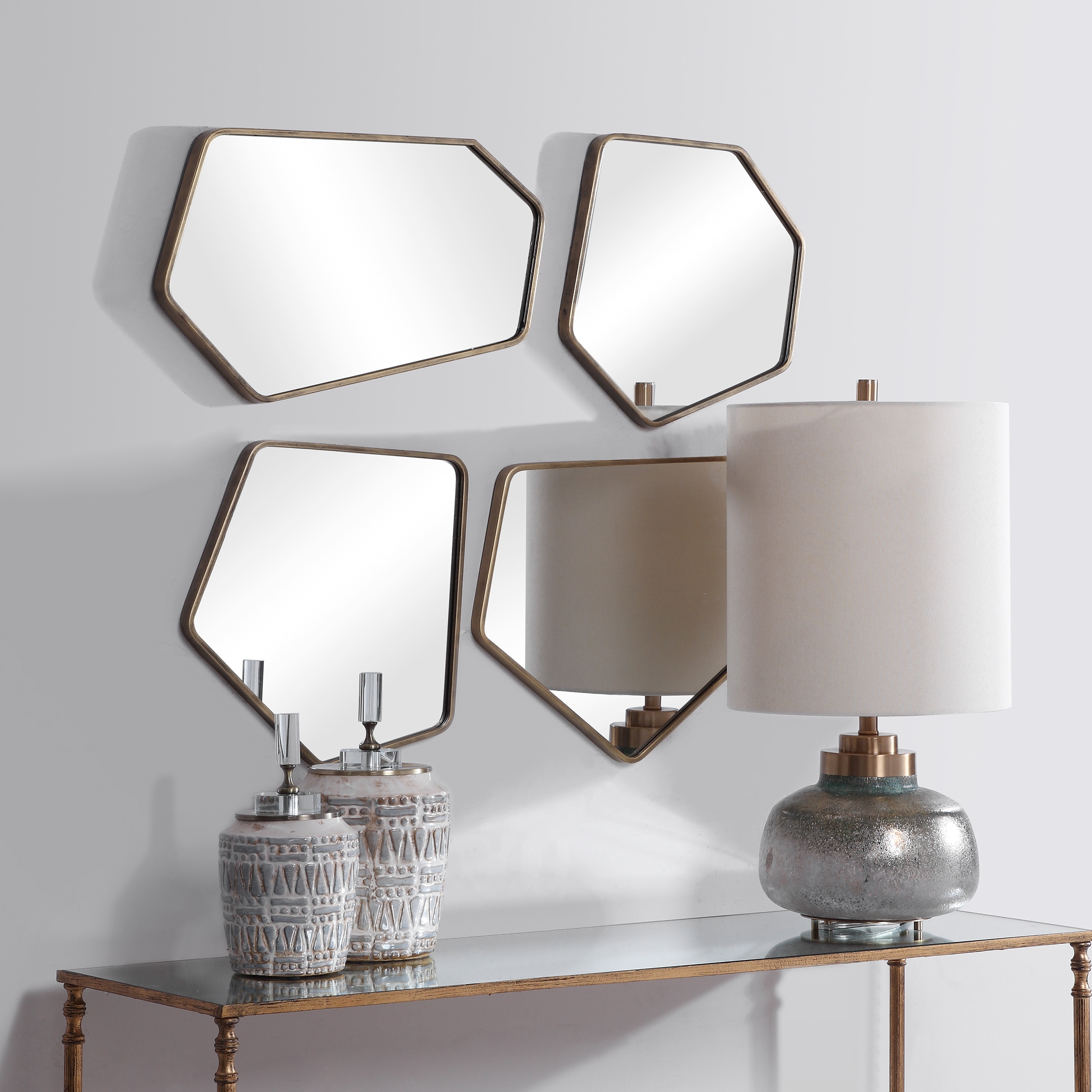 Linneah Modern Mirrors, Set of 4 - Image 3